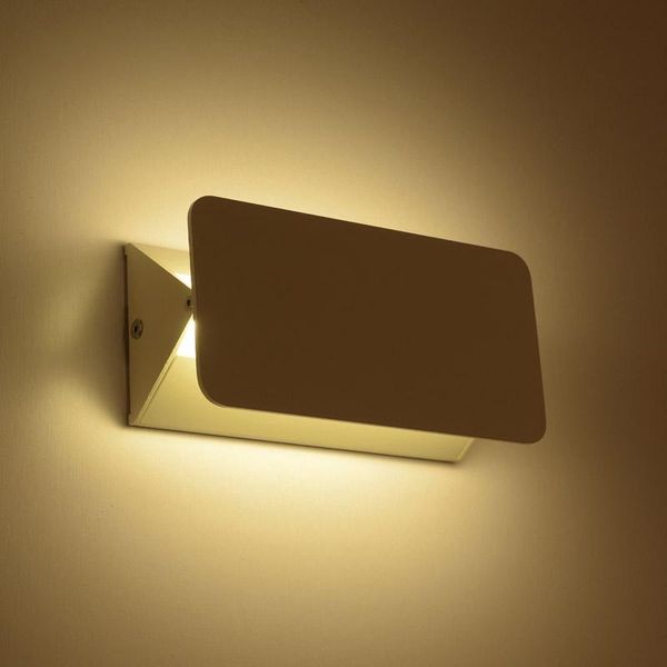 

modern led wall light for living room home decoration wall lamp aluminum sconce bathroom adjustable bright led 6w lights