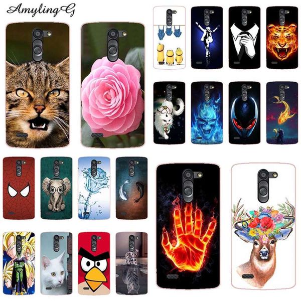 

rfbgbeautiful soft silicone mobile phone cover lg l beautiful d331 d335 tpu stamping cartoon cover lg l prime d337 back coverzasw