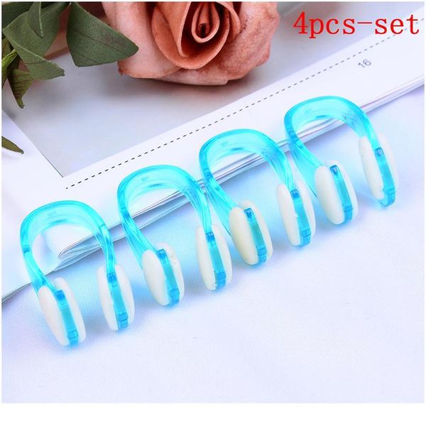 

4pcs durable no-skid soft sile steel wire nose clip for swimming diving water sports swimming nose sqcjlu