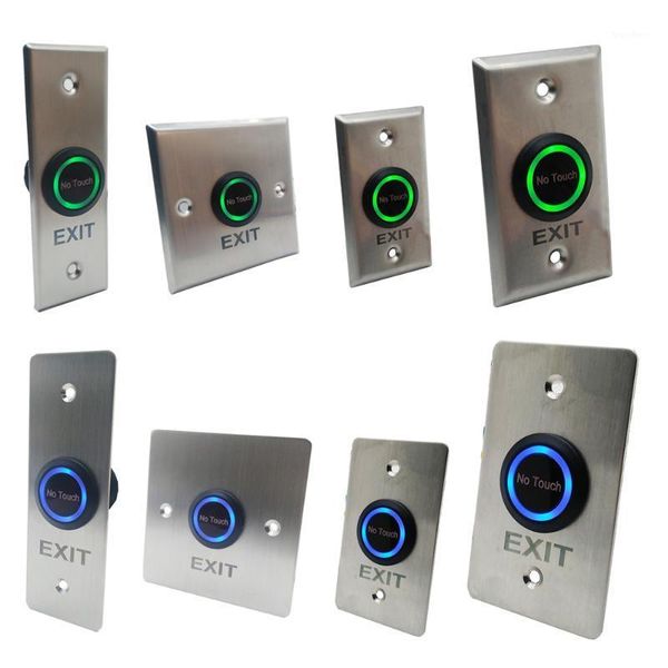 

2020 new ir touchless door release switch infrared contactless no touch exit button for access control system1