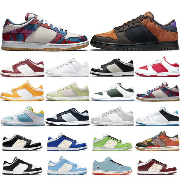 

designer running shoes man woman white black unc sean cliver coast barkroot hyper royal mean green syracuse chunky dunky sneakers