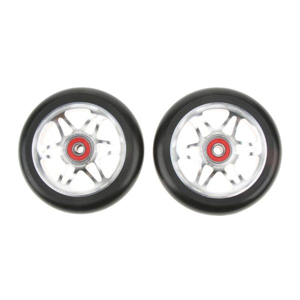 

2x 110mm skateboard parts kick scooter wheel/roller for professional scooter