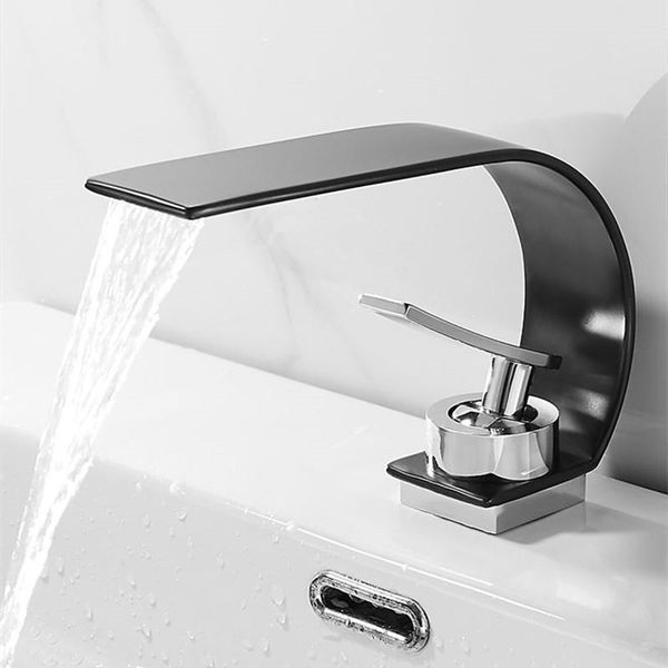 

basin sink faucet bathroom copper black mixer tap and cold water single handle light luxury deck mounted chrome white