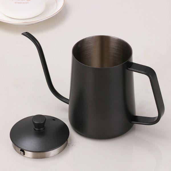 

stovegooseneck tea coffee kettle stainless steel water 600ml black