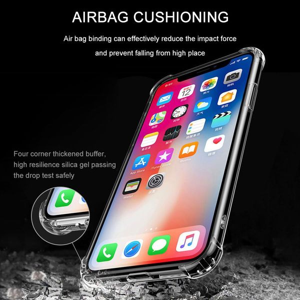 

for iphone 12 cases thin soft tpu back cover case for iphone x 8 7 6 6s 5 plus samsung s7 edge s8 note 8 cell phone cases