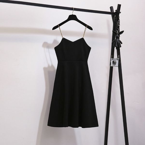 

2020 autumn new style suspender skirtsling sling skirt small fragrance strap skirt french style two piece suit foreign fashion suspender dre, Gray