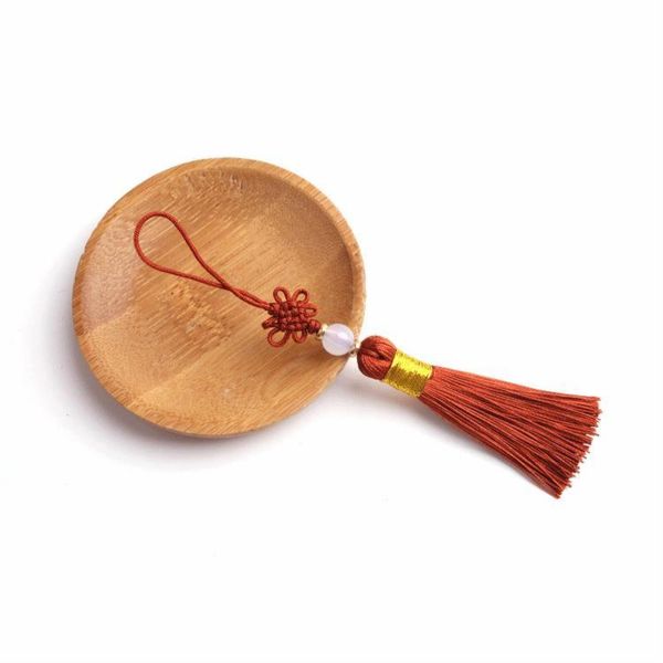 

5pcs chinese knots jade beads tassel diy jewelry make accessories home textile curtain garment sewing decoration pendant fringe h jllbze