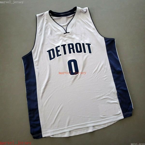 Stitched Andre Drummond Jersey XS-6XL Maglie da basket maschile