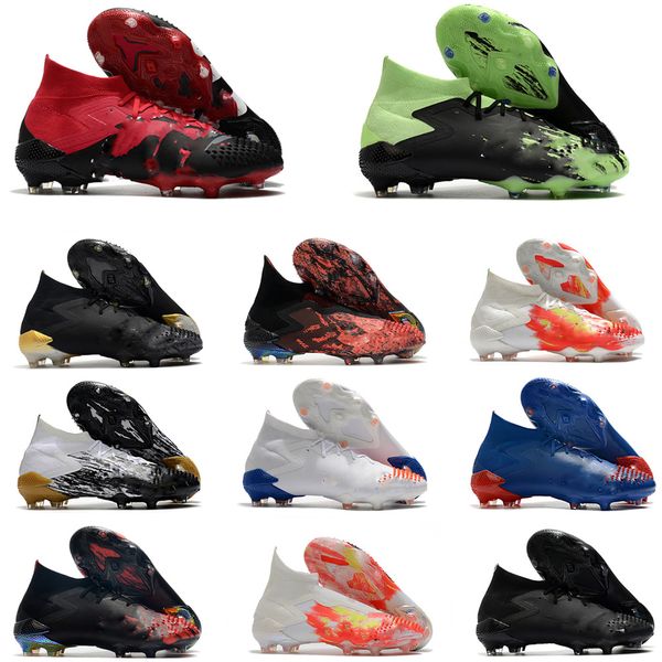 

quality mens soccer shoes predator mutator 20+ fg soccer cleats predator 20.1 high football boots outdoor scarpe calcio trai