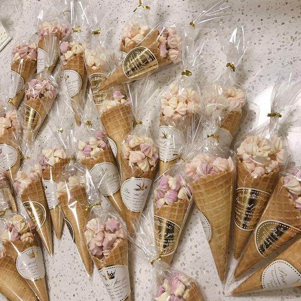 

lbsisi life 100pcs transparent candy cookie cake bag diy birthday gift clear plastic packing bags party wedding favor storage wmtink mywjqq