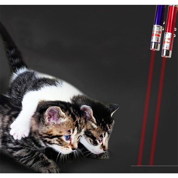 

pet cat products mini cat red laser pen interesting led pet toy chain qylaqu toys2010