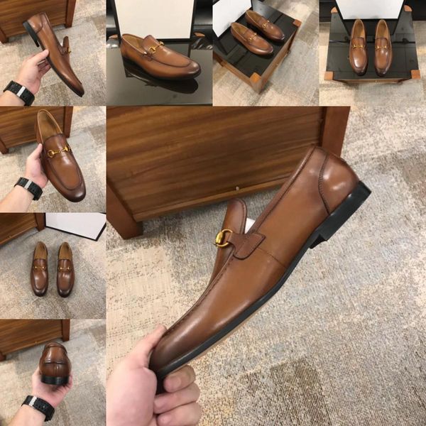 

flats leather casual luxury men shoes for man 2021 oxford wedding designers dress party male glitter formal footwear wholesale, Black