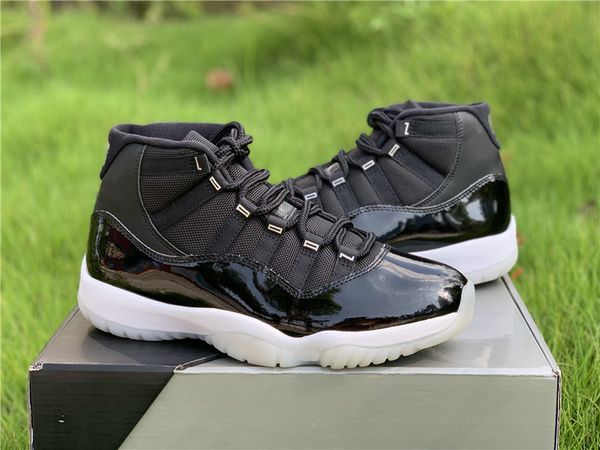 

2020 air authentic xi 11 jubilee 25th anniversary real carbon fiber men women outdoor shoes sports sneakers with original box