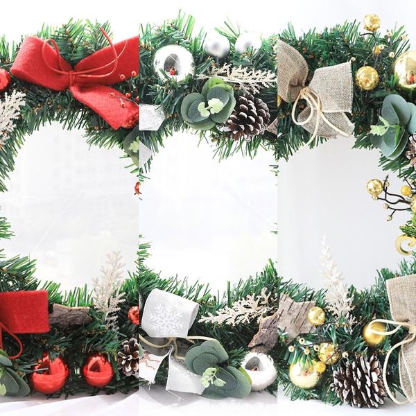 

uwqqj flowerspendant декоративные сосны tingzhi рождественский цветок декоративные пластиковые рождественский венок фрукты цветы венок окна