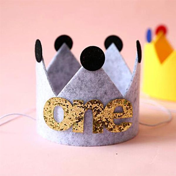 

3шт день рождения hat дети день рождения headdress cute party crown cap детские birthday party cap прелестный crown cap партии реквизит bbyf