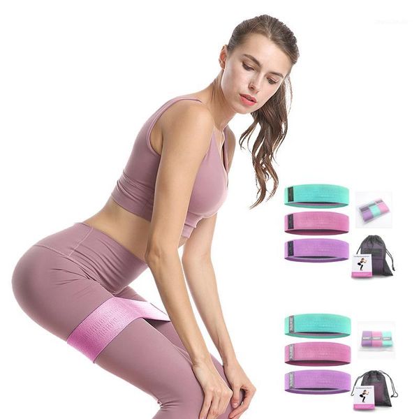 

resistance bands booty builder hip set fabric non slip for fitness yoga pilates legs and buglute workout stretching training1