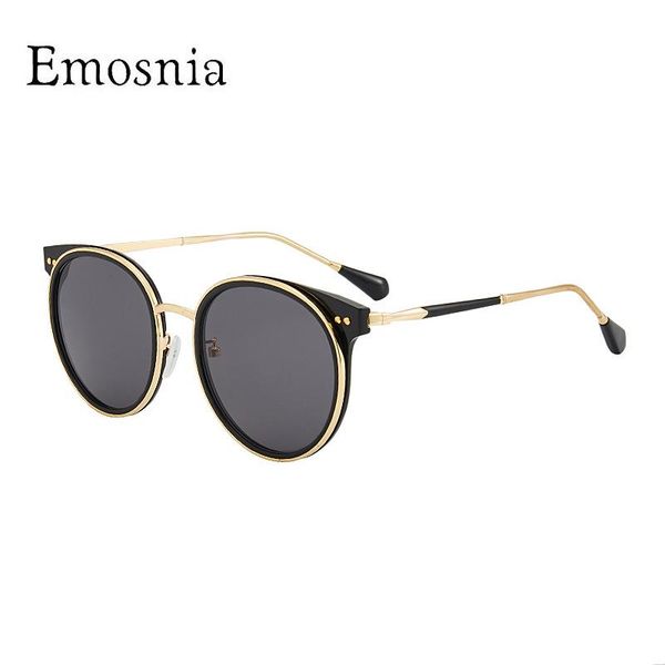 

emosnia 2020 ladies fashion cat eye sunglasses men women trendy street snap sun glasses vintage oversized shades eyewear uv400, White;black