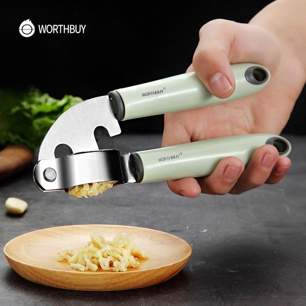 

пресс-инструменты vegetable chopper grinder crusher ручка пластикового имбирь чеснок с кухней из нержавеющей стали bbysff hotstore2010