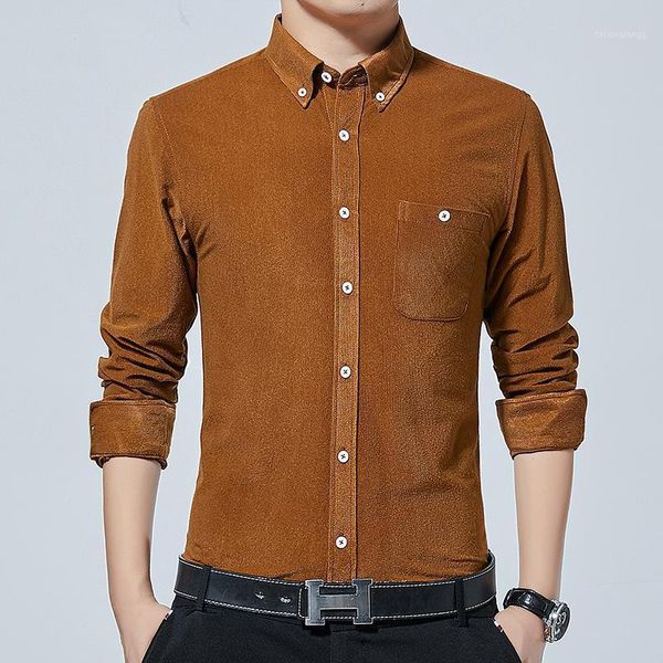 

autumn men's shirt various color single breasted lapel solid breathable simple casual loose large size loose joker male blouse1, White;black