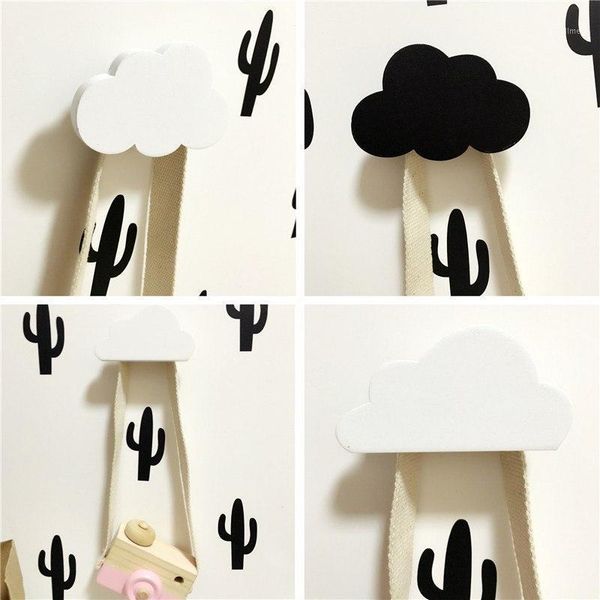 

wall-mounted hooks wooden /beard/cloud hanger wall decoration kids room supplies1
