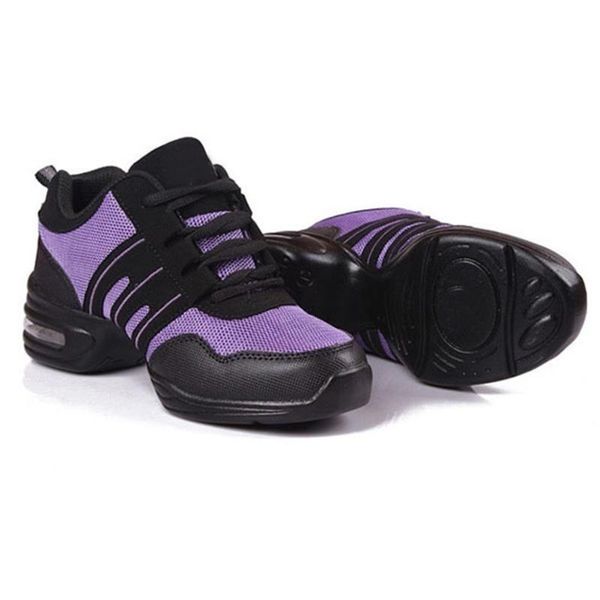 

women fashion sneakers comfy modern jazz hip hop dance shoes breathable slimming increased women shoes, Black