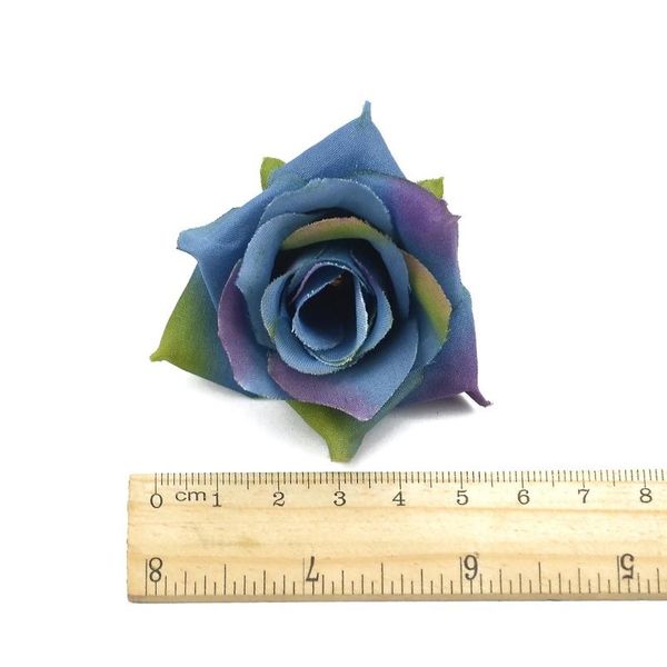 

100pcs diy artificial white rose silk flowers head for home wedding party decoration wreath gift box scrapbooking fake bbyxfw