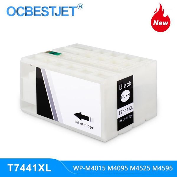 

black compatible ink cartridge full with pigment for pro wp-m4015dn wp-m4095dn wp-m4525dnf wp-m4595dnf1 cartridges