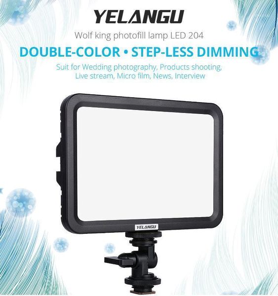 

flash heads 3300k~5600k adjustable led camera light stepless dimming fill lamp pograph flashes lights wedding for r601