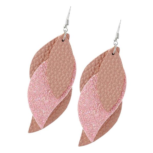 

1 пара блесток серьги кожаные ушные моды ухо свисают дракосина, Silver