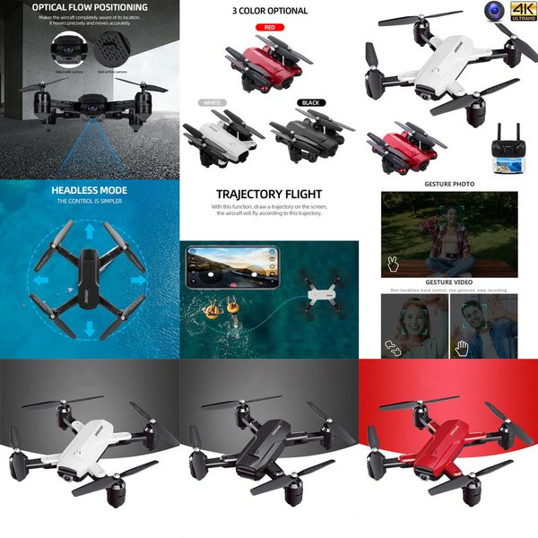 

factory75ourc drones zd6 2.4g with 1080p hd camera gps wifi fpv foldable quadcopter + bag
