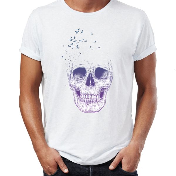 

men's t shirt cool artsy skull jungle hand drawing tee sport hooded sweatshirt hoodie