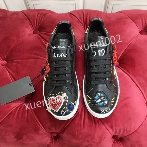 

men designer boots striped shoes vintage sneakers leather chunky sneaker womens season shades lace-up trainers platform casual shoe hc191008, Black