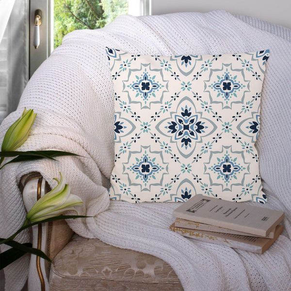 

new modern nordic marble blue cushion cover geometric floral decorative pillows case livingroom 45x45cm sofa throw pillow covers swy yxlpli