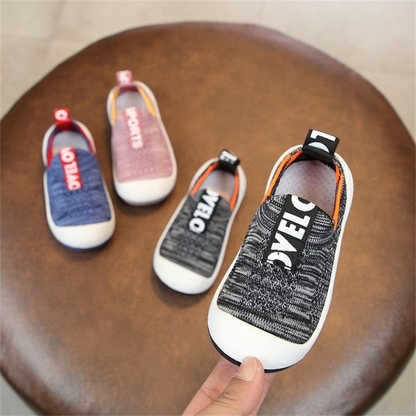 

spring infant toddler baby girls boys casual soft bottom non-slip kids children mesh shoes y201028