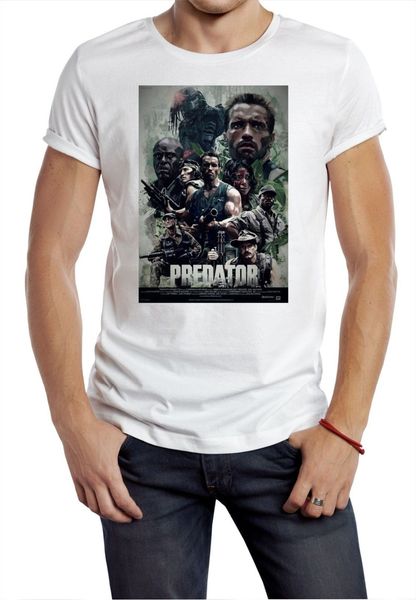 

predator t shirt movie alien horror geek tee cult classic arnie retro fashion t shirts funny streetwear brand sport hooded sweatshirt hoodie