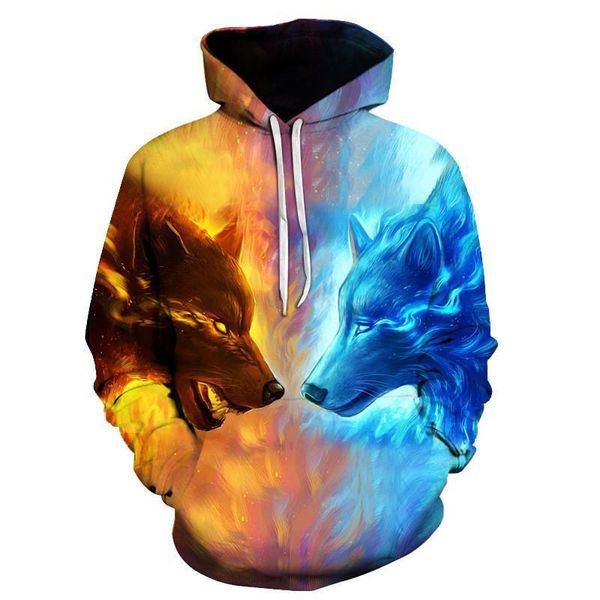 

designer wolf 3d hoodies sweatshirts men women hoodie fashion coats black friday 2021 deals