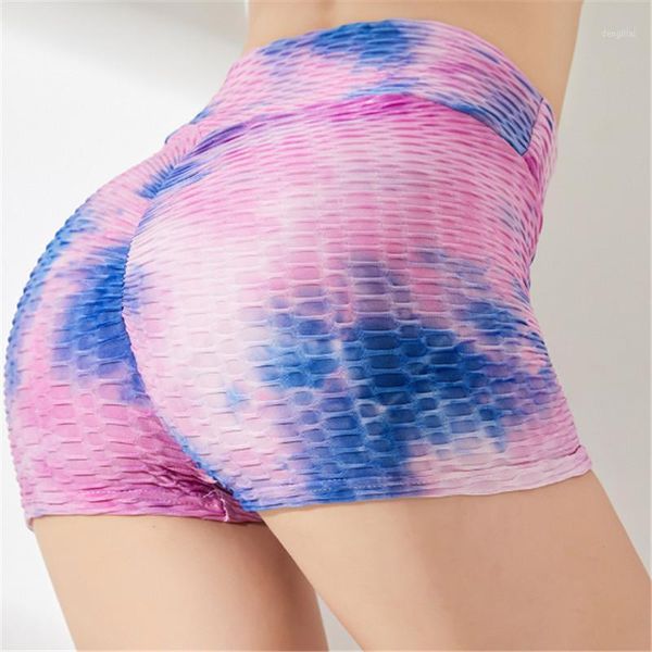 

women summer tie-dye tracksuit skinny shorts 2020 trend outfits fitness casual shorts dropshipping1, White;black