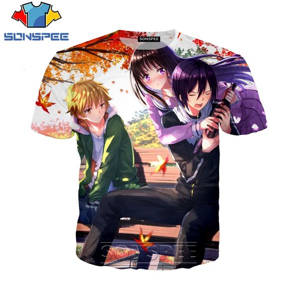 

anime noragami printed 3d print shirts hentai horror horror men clothing