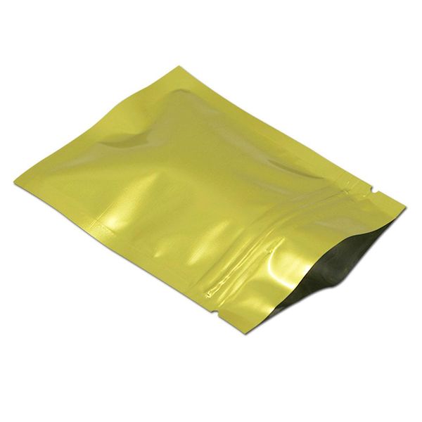 

200 шт. лот 7,5x10см 10 цветов алюминиевая фольга zip lock закуска розничная пакет сумка майлар фольга застегивает сушеные пищевые порошки у