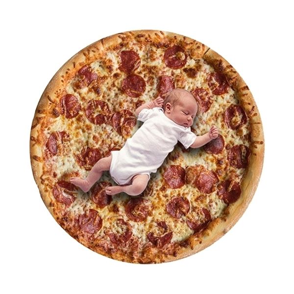 

pizza burrito baby flour tortilla blanket sleeping swaddle wrap y201009