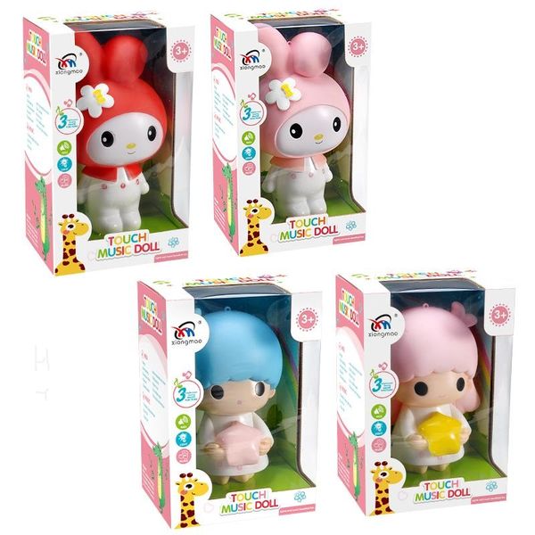 

children toys smart touch control music lantern doll educational enlightenment toy pp material both boy and girl