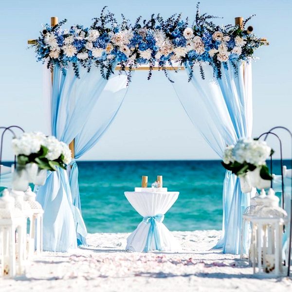 

10m*48cm crystal fabric organza tulle roll spool wedding decoration birthday party kids baby shower favors supplies