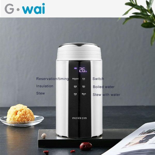 

700ml multifunctional electric-kettle heating cooking non-stick pot home travel portable kettle cooking and stewing in one 220v1
