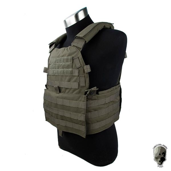 

тмс 19ver 094a tactical vest plate carrier mp94a molle модульная, Camo;black