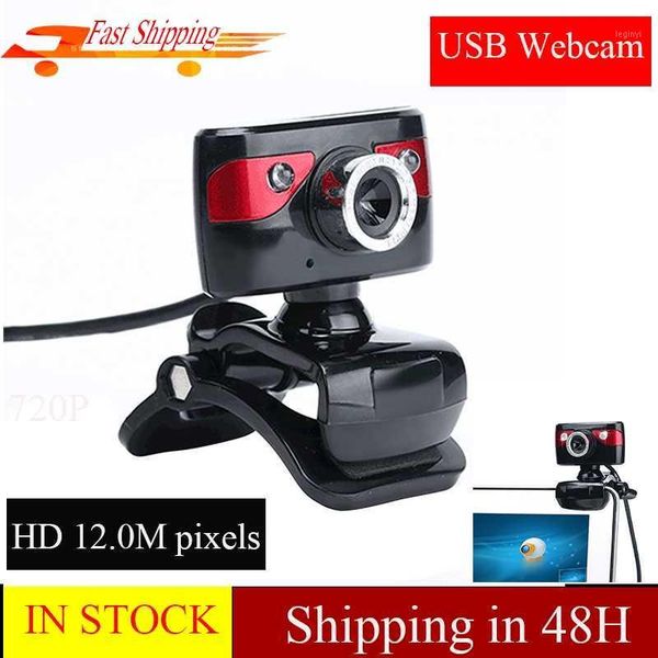 

webcams 12 megapixel usb webcam hd 480p web cam 360 degree with microphone clip-on for deskskype computer pc lapcamera1