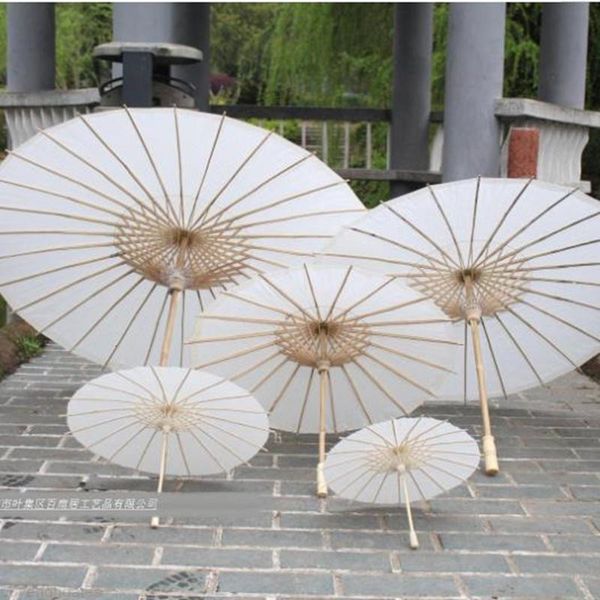 

bridal wedding parasols white paper umbrellas chinese mini craft umbrella 4 diameter :20 ,30 ,40 ,60cm wedding umbrellas
