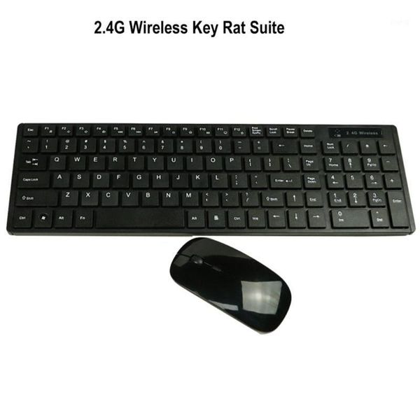 

2.4g ultra-thin flat-panel wireless keyboard and mouse set optical keyboard and mouse office dedicated1