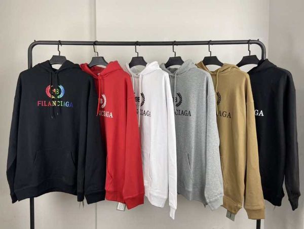 

1 1 paris autumn 2020 new wheat ear hoodie hoodie class b qnl5l, Black