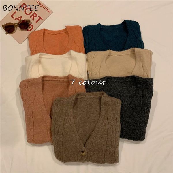 

women's vests women vintage solid pockets button single breasted loose retro female spring sleeveless ladies coats fashion v-neck autum, Black;white