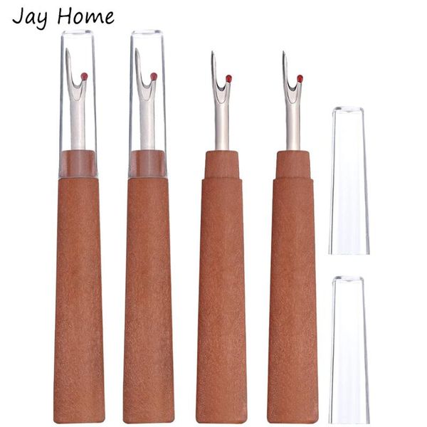 

4pcs hand sewing seam ripper handy thread cutter stitch ripper sewing tools for opening seams embroidery diy craft accessories, Black